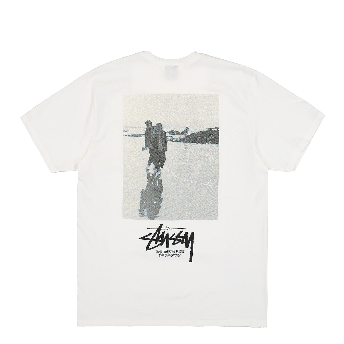 Stussy Low Tide Tee White T-Shirts Material | Overkill