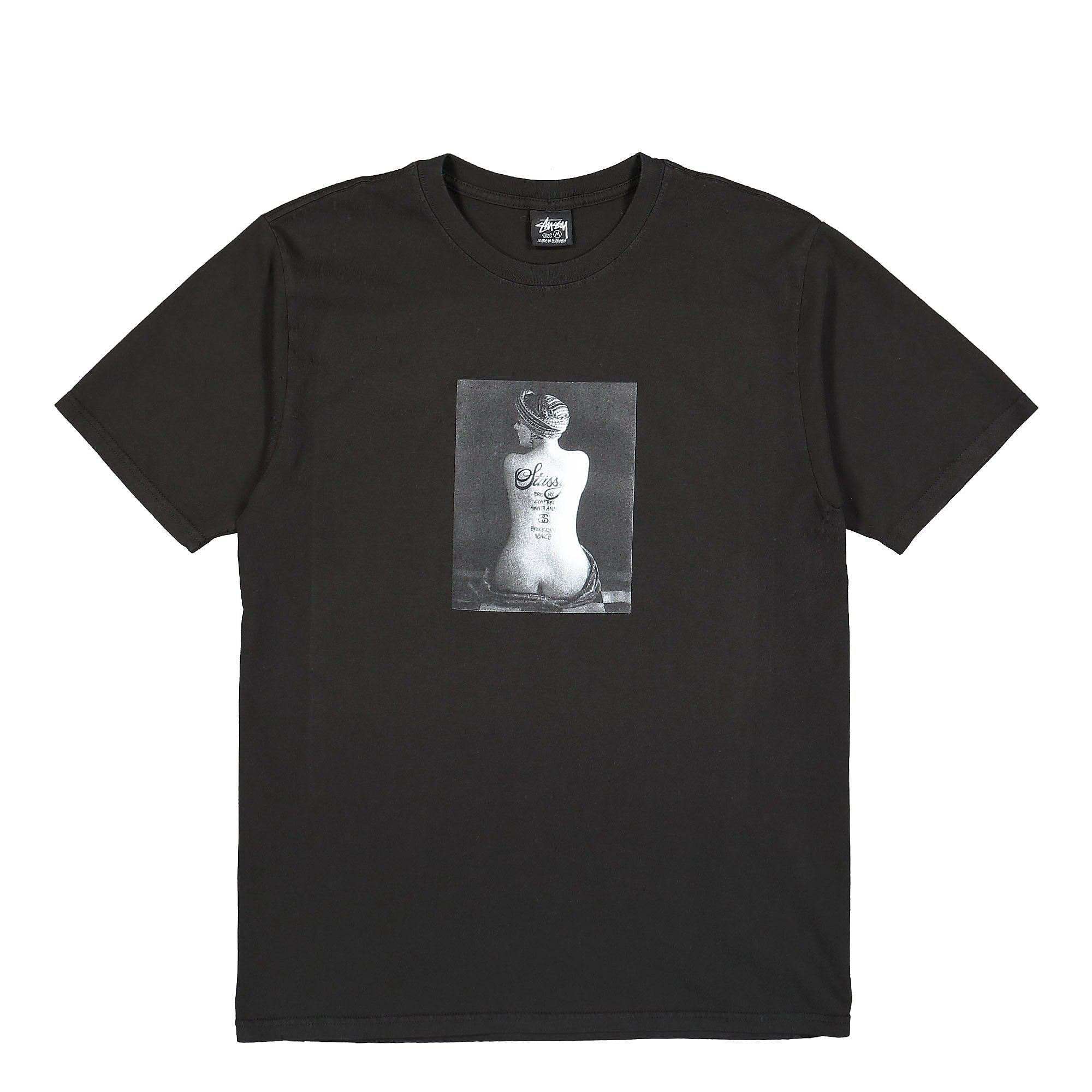 Stussy Le Violon Pigment Dyed Tee Black T-Shirts 1904831 / 0001 | Overkill