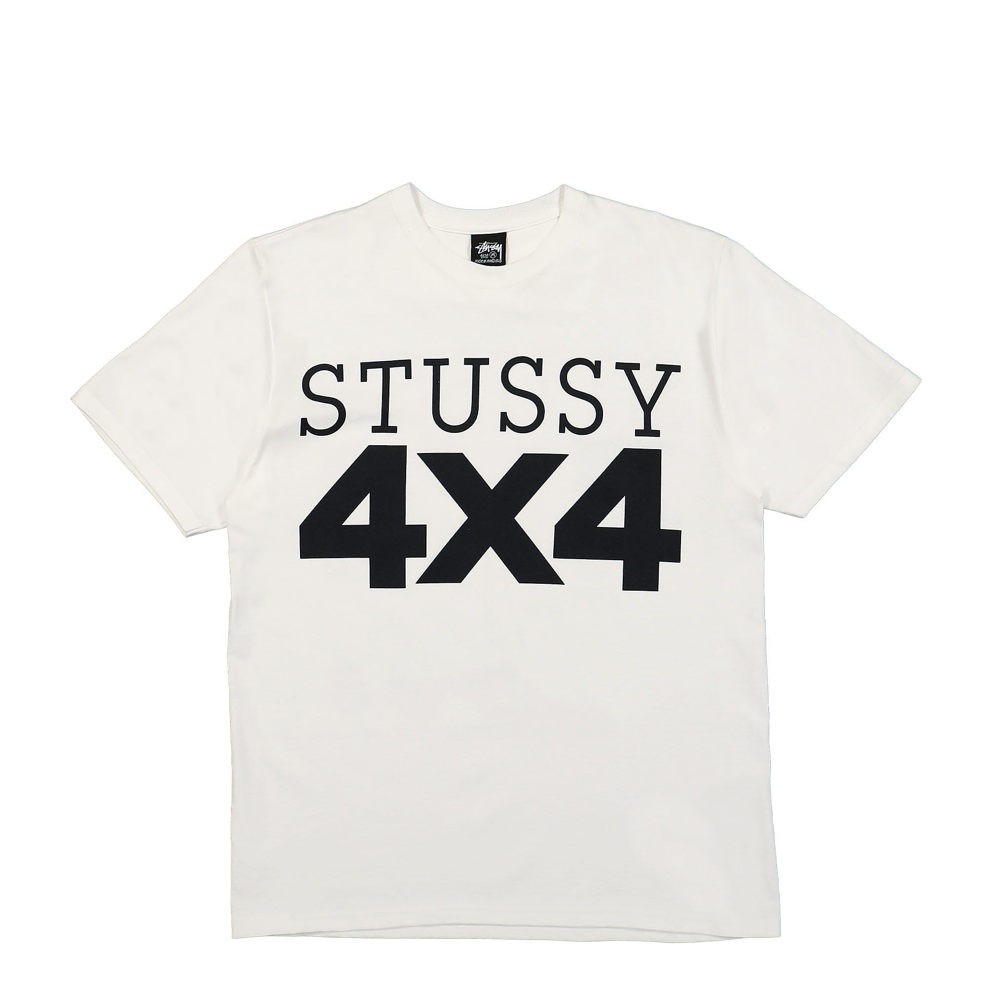 Stussy 4X4 Tee White T-Shirts 1904841 / 1201 | Overkill