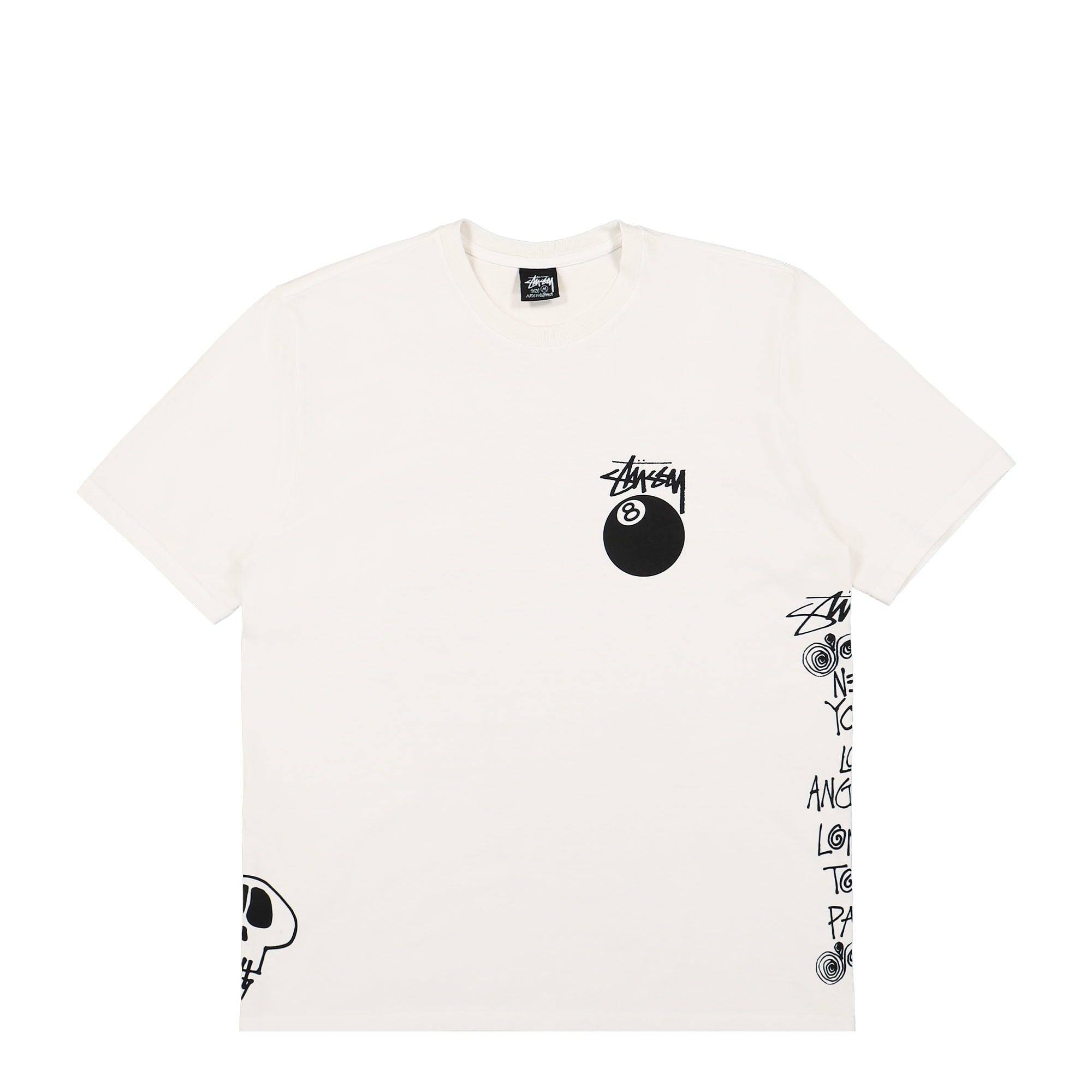 Stussy Test Strike Pig. Dyed Tee Natural T-Shirts 1904915 / 1002 | Overkill