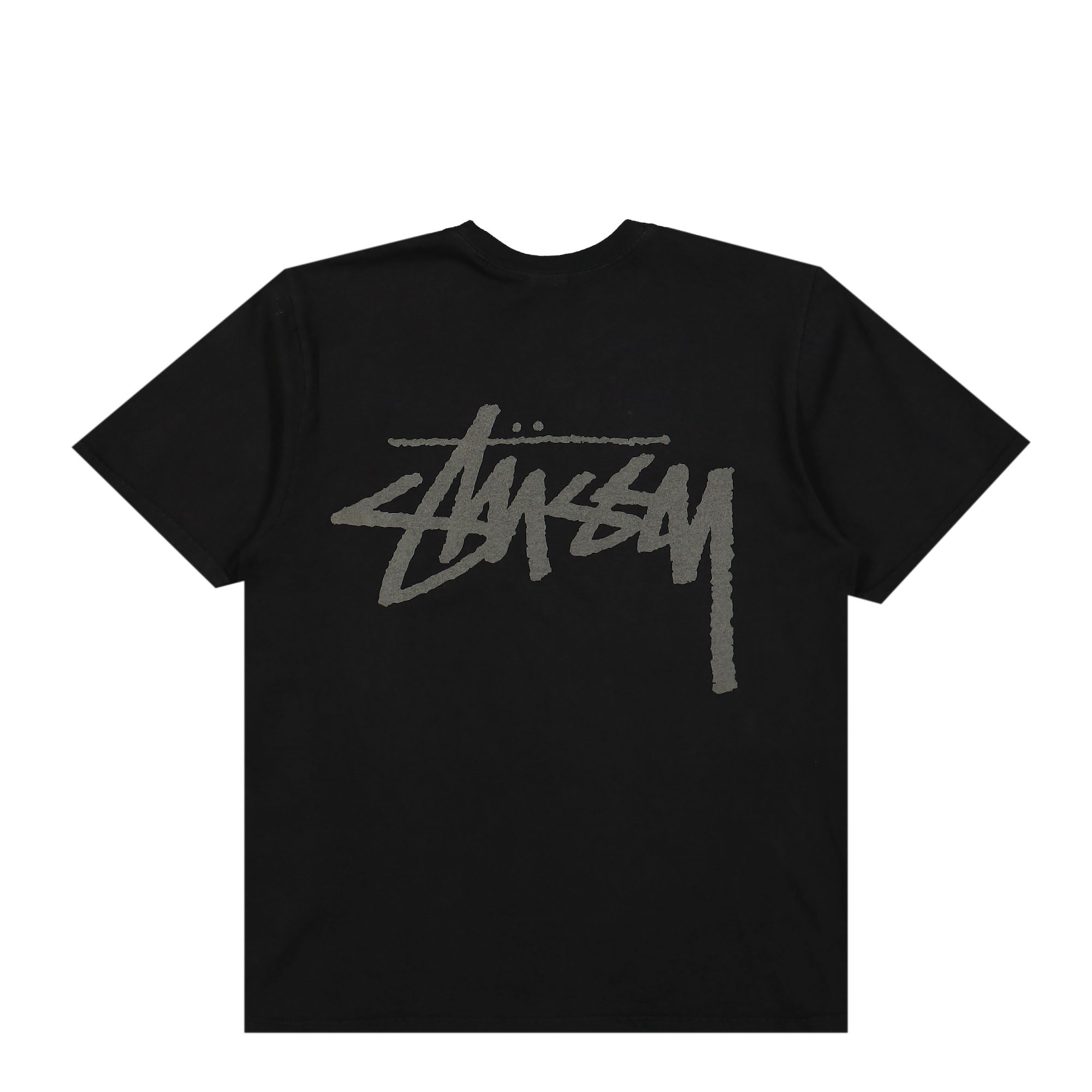 Stussy Venus Pigment Dyed Tee Black T-Shirts Close-up | Overkill