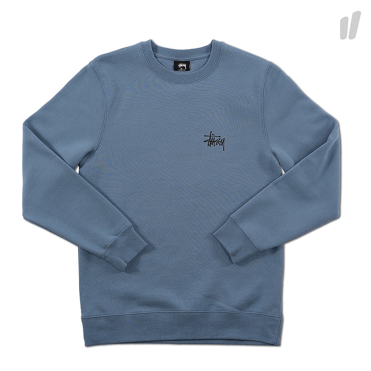 Stussy Basic Crew Steel Sweatshirts 1914143 / 0021 | Overkill