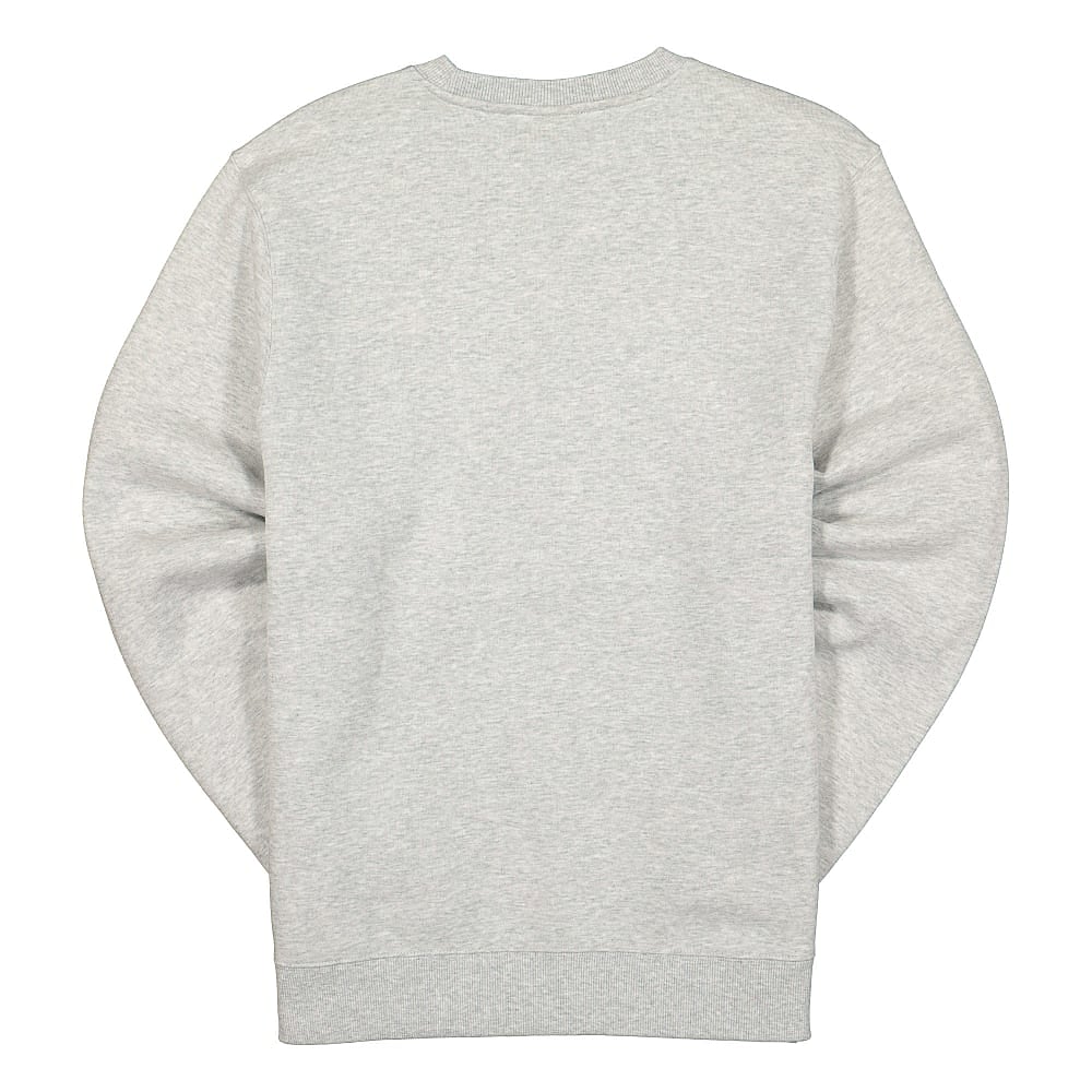 Stussy Floral S Crew Ash Heather Sweatshirts Material | Overkill