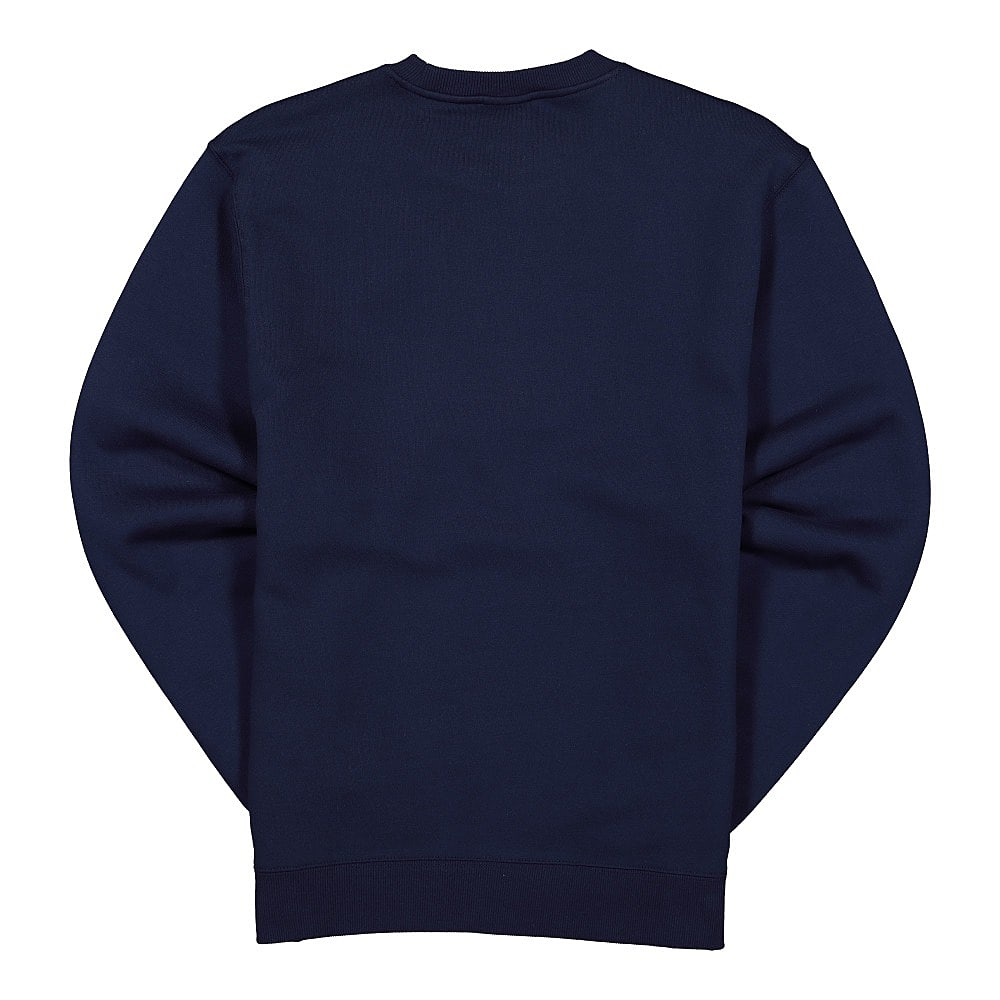 Stussy Floral S Crew Navy Sweatshirts Material | Overkill