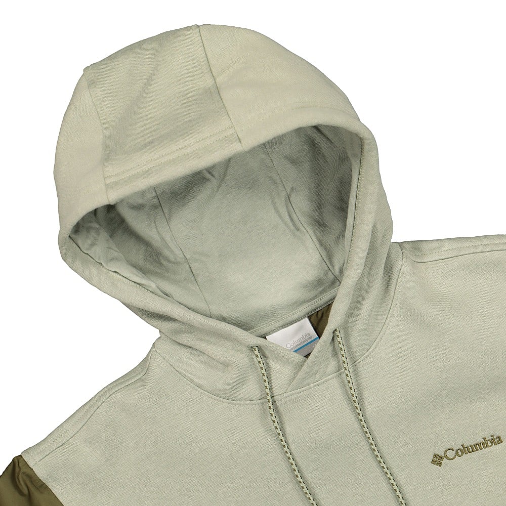Columbia Minam River Hoodie Safari Tonal Logo Hoodies Close-up | Overkill
