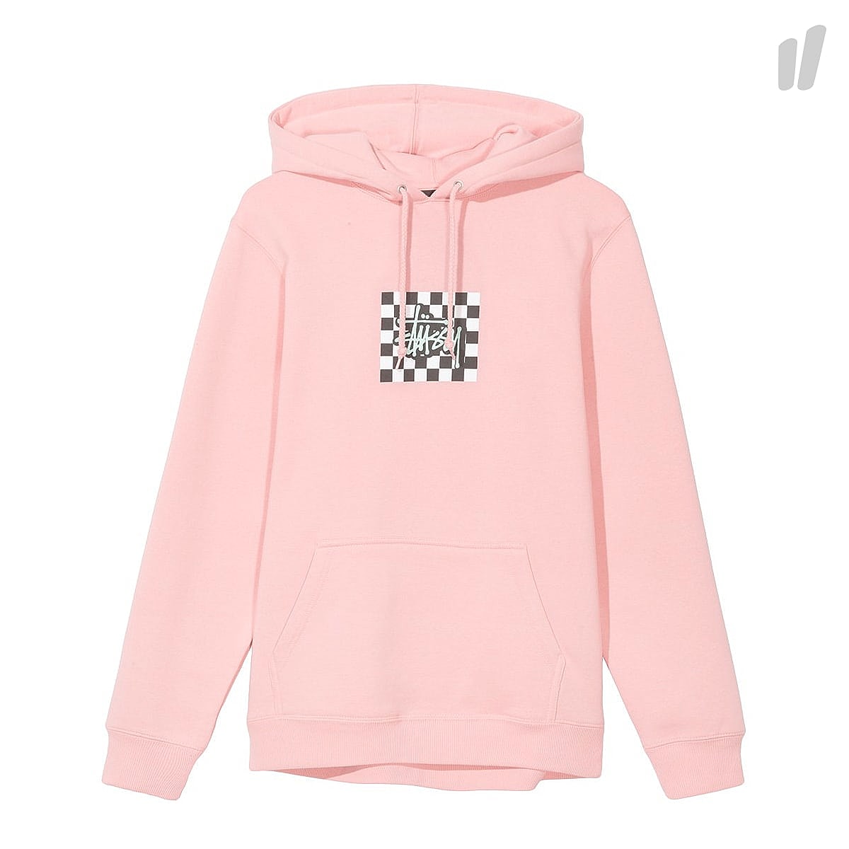Stussy Checkers Hood Dusty Rose Hoodies 1924145 / 18982 | Overkill