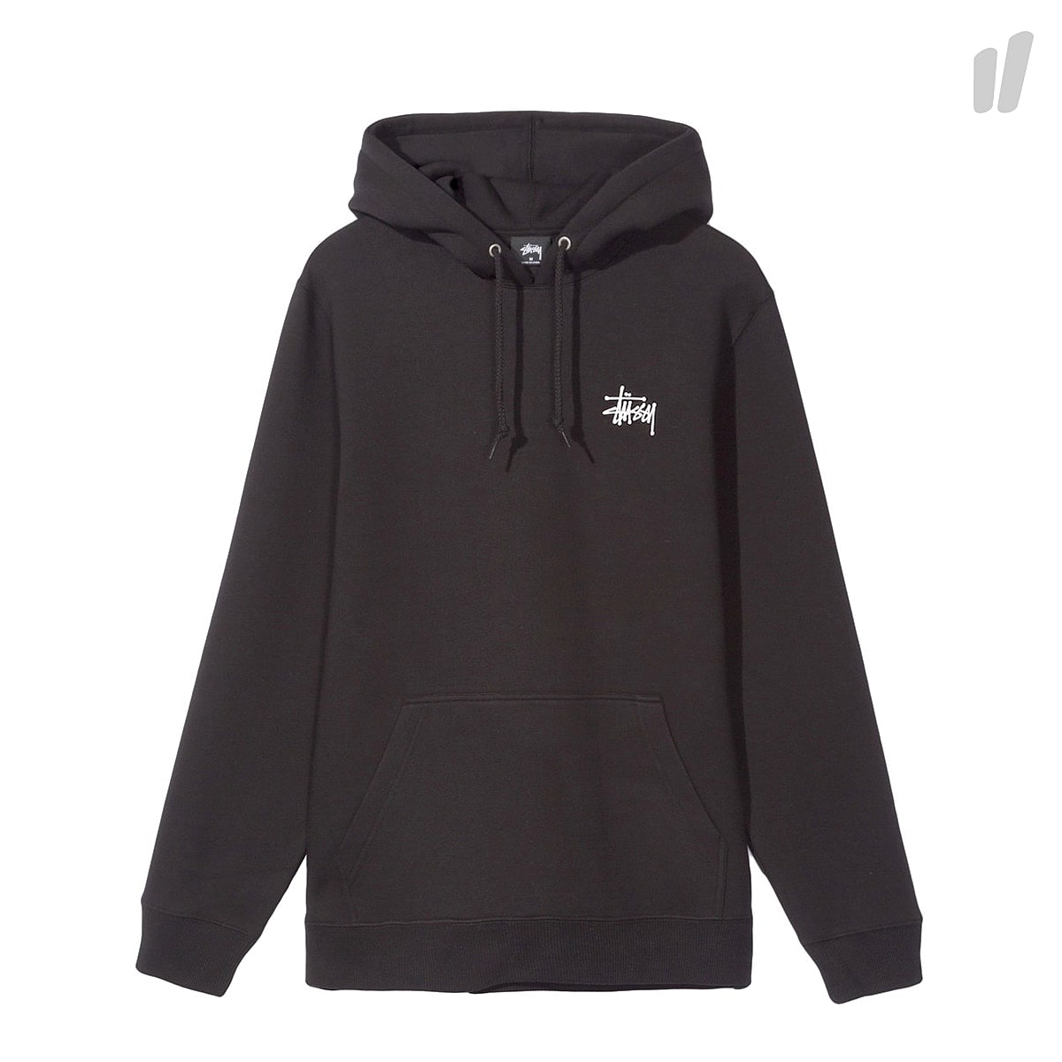 Stussy Basic Hood Black Hoodies 1924181 / 0001 | Overkill