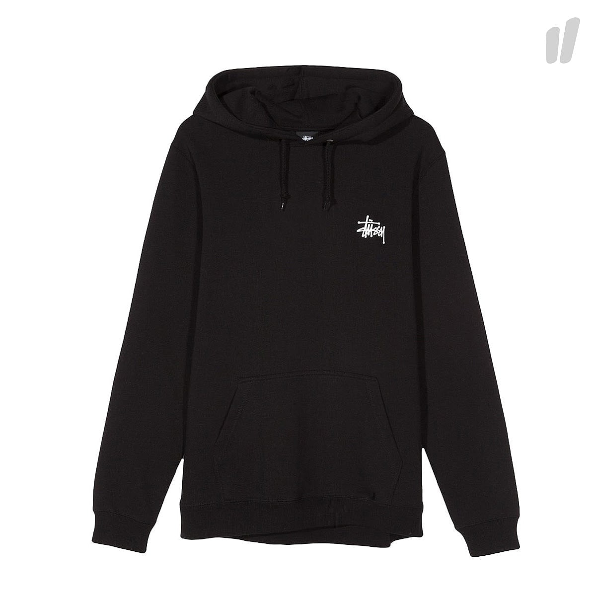 Stussy Basic Hood Black Hoodies 1924257 / 0001 | Overkill