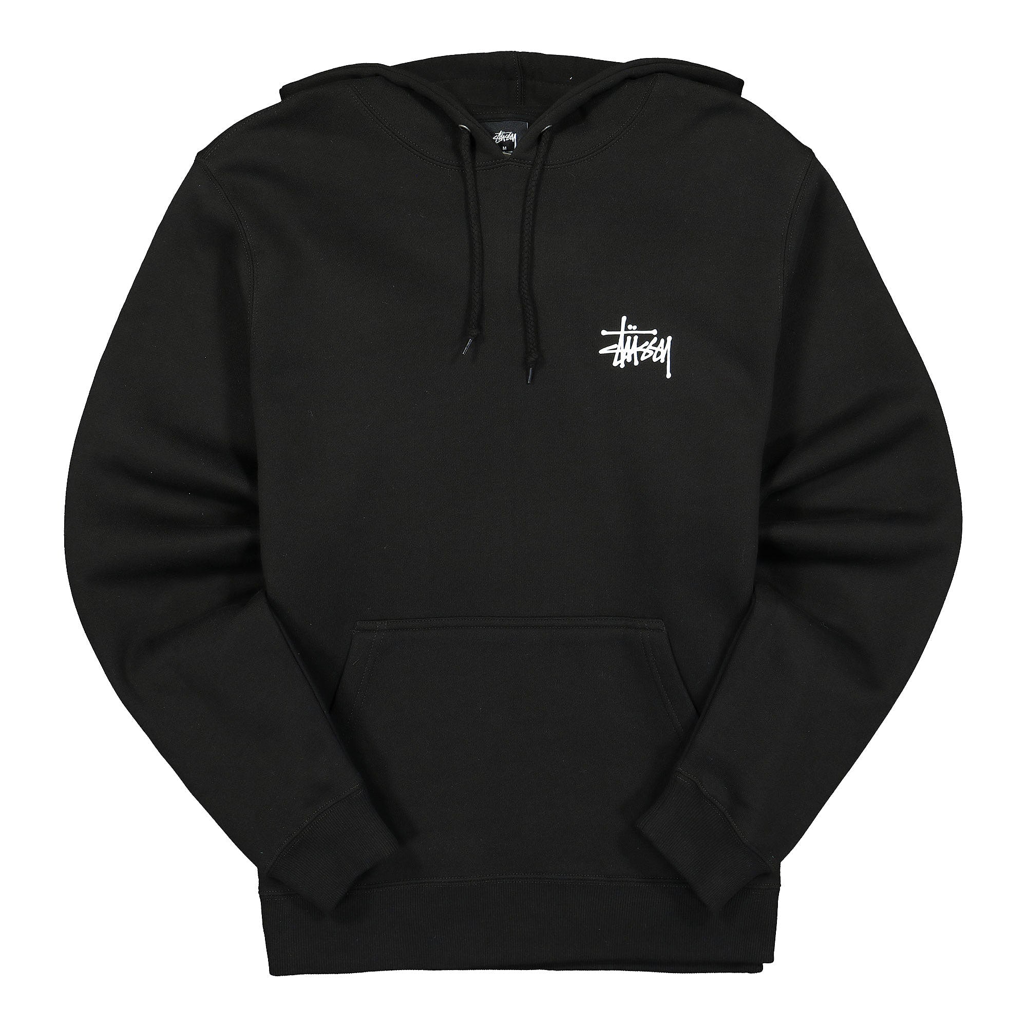 Stussy Basic Hood Black Hoodies 1924615 / 0001 | Overkill