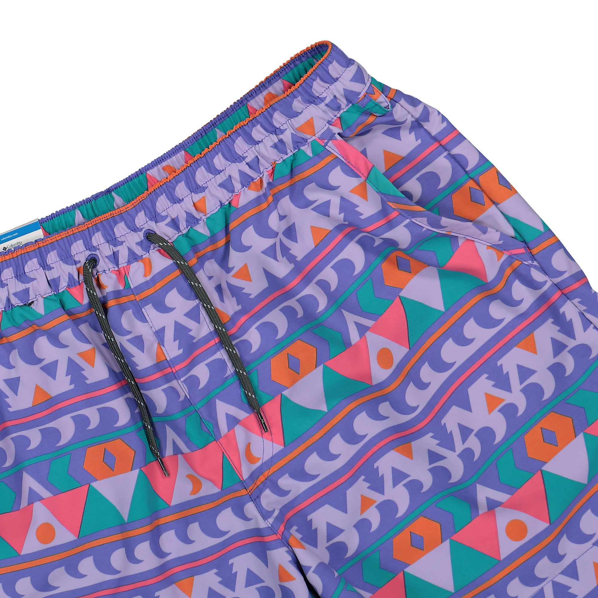 Columbia M Summerdry Short Purple Lotus Camp Blanket Shorts Detailfoto | Overkill