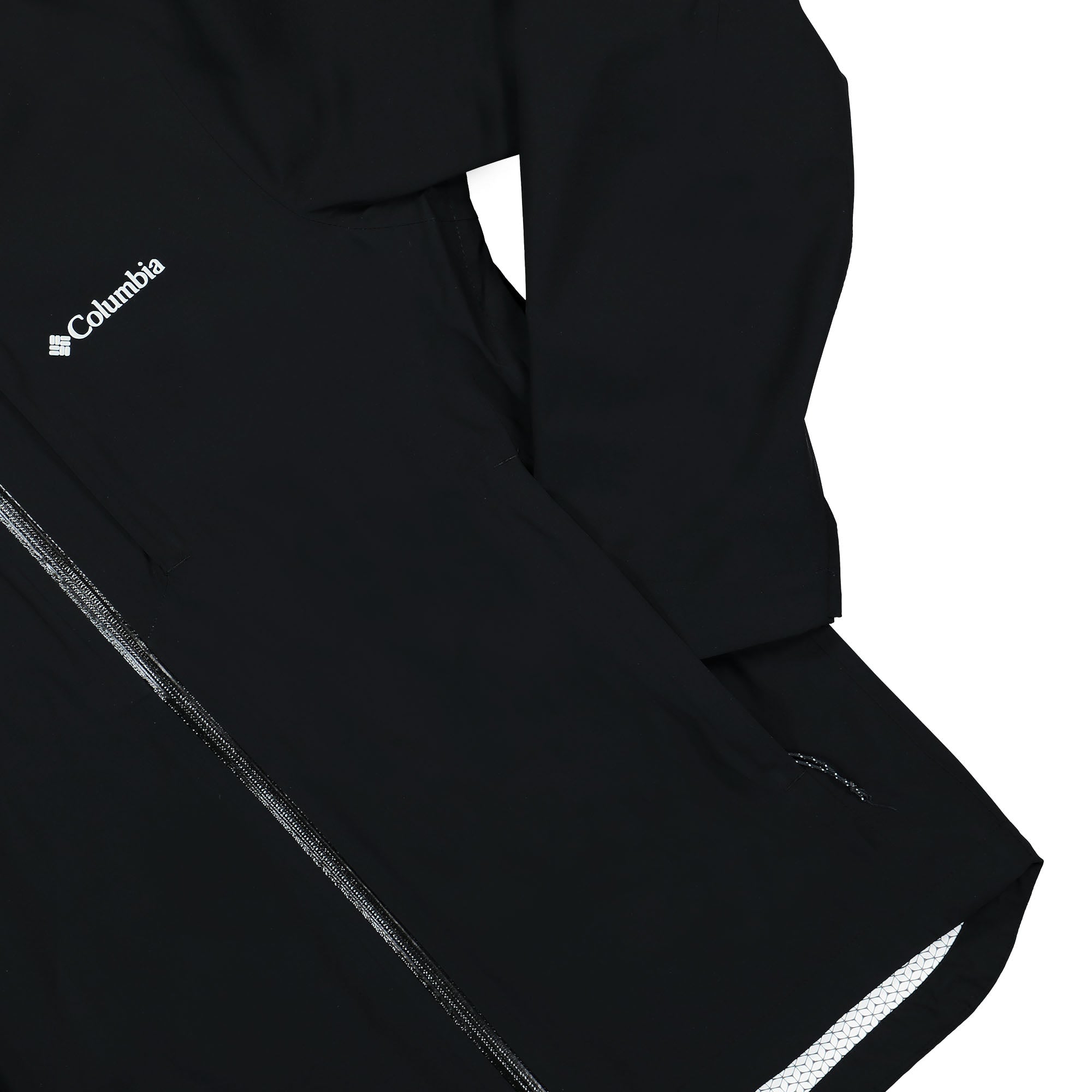 Columbia Omni-Tech Ampli-Dry Shell Black Windbreaker Detail view 1 | Overkill