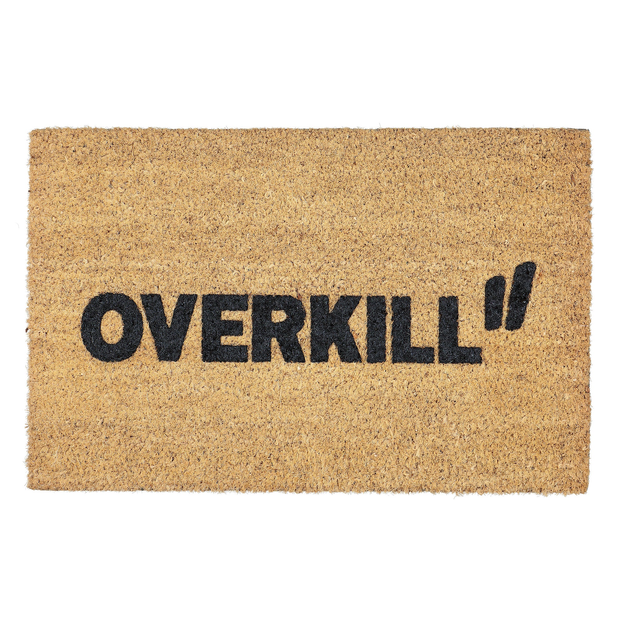 Overkill Doormat Brown / Black Other Home Accessories 19477 | Overkill