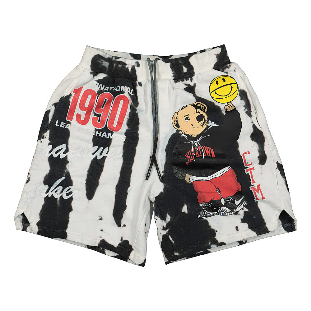 Chinatown Market Smiley Champion Varsity Bear Sweatshort Grey Shorts 1950038 / 0008 | Overkill
