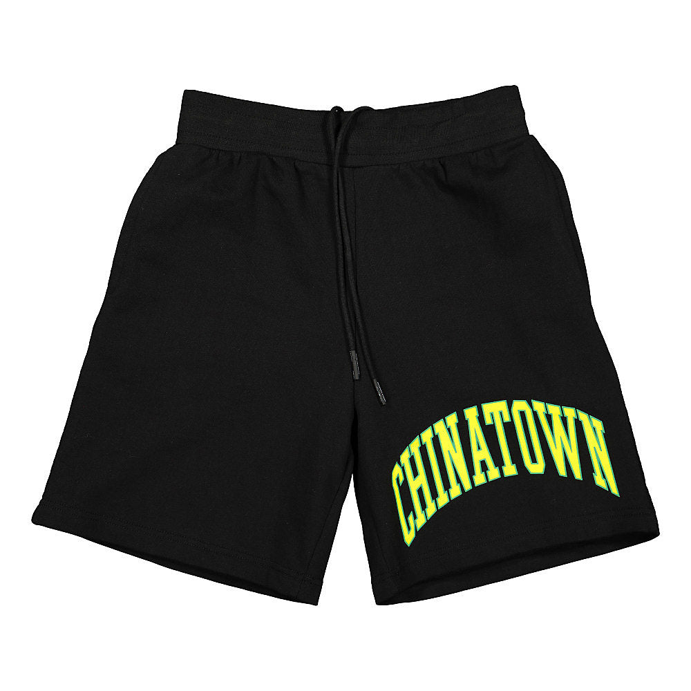 Chinatown Market Arc Left Sweatshort Black Shorts 1950075 / 0001 | Overkill