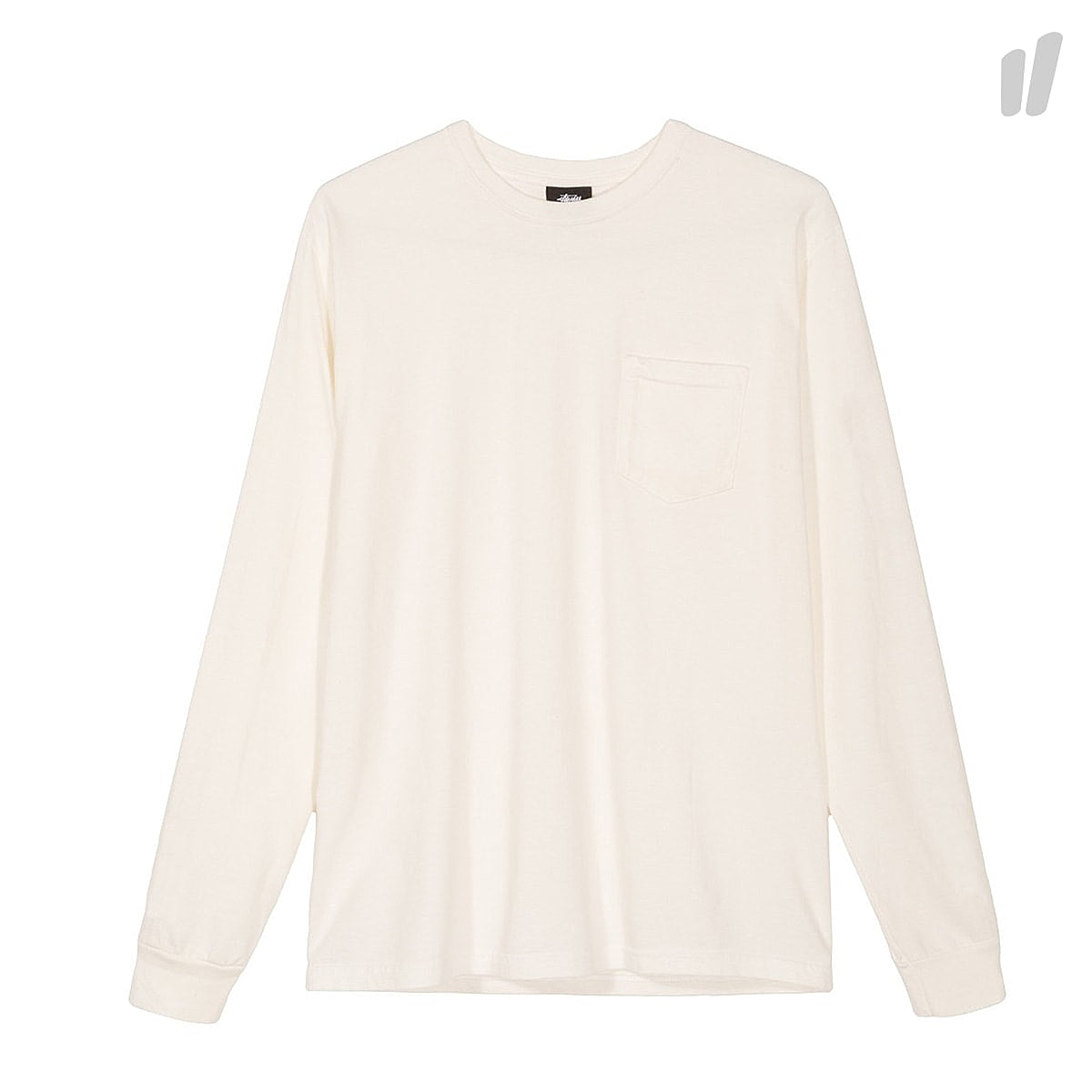 Stussy Camo Stock Pigment Dyed Pocket Longsleeve Natural Longsleeves 1954248 / 1002 | Overkill