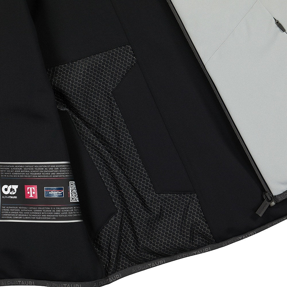 AlphaTauri ATA OTEMAV1.C1.03 Heatable Vest Light Grey Vests Detailfoto | Overkill
