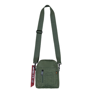 Alpha Industries Crew Carry Bag Sage Green Shoulder Pouch 196924-01 | Overkill