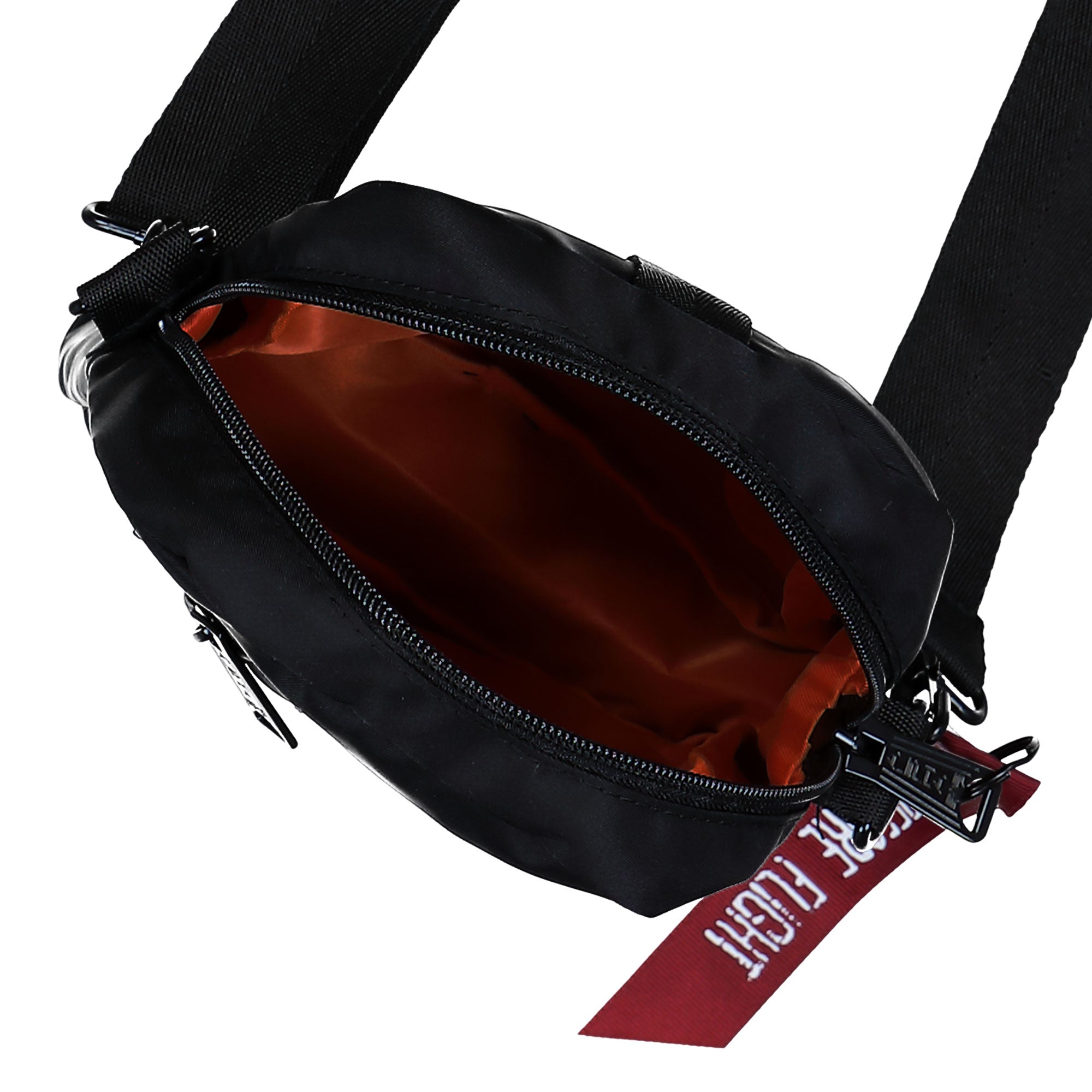 Alpha Industries Crew Carry Bag Black Shoulder Pouch 196924-03 Detail View 2 | Overkill