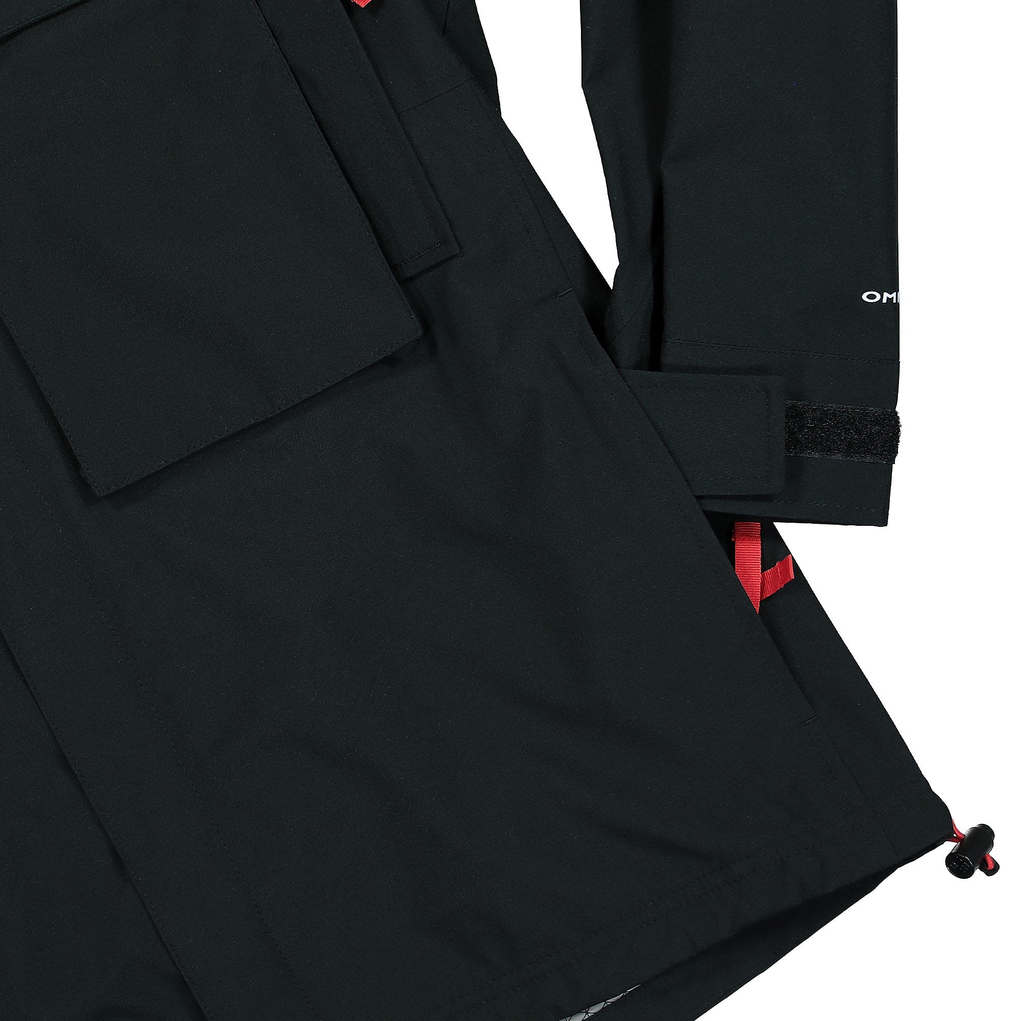 Columbia Field Creek Fraser Shell Black Windbreaker Detailfoto | Overkill
