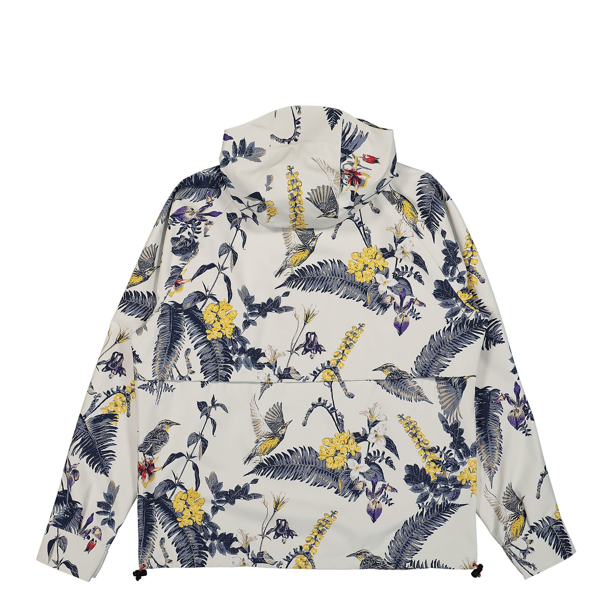 Columbia Field Creek Fraser Shell Sea Salt Wildlife Guide Print Windbreaker Material | Overkill