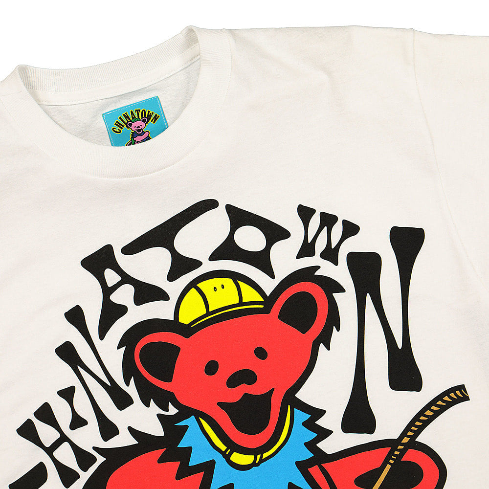 Chinatown Market Grateful Dead x Chinatown Market Climber Tee White T-Shirts Close-up | Overkill