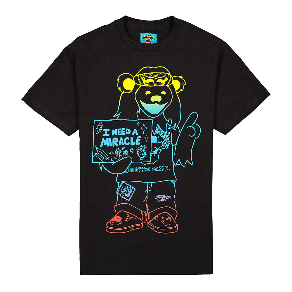 Chinatown Market Grateful Dead x Chinatown Market I Need A Miracle Gradient Tee Black T-Shirts 1990394 / 0001 | Overkill