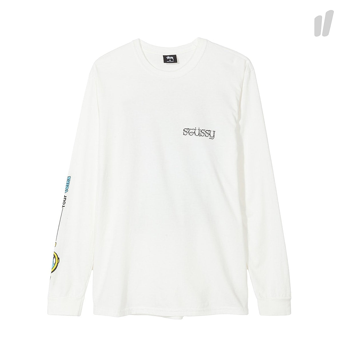 Stussy Stars Pig. Dyed LS Tee Natural Longsleeves 1994293 / 1002 | Overkill