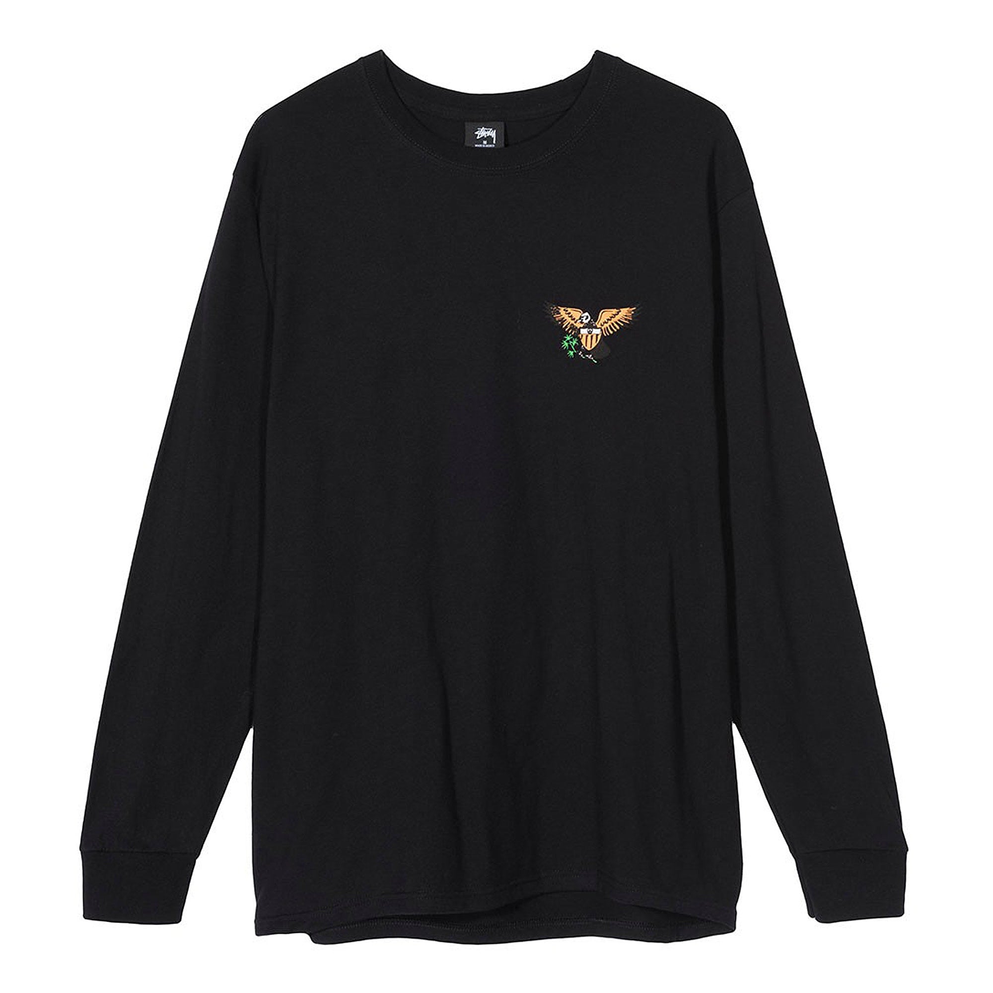 Stussy Eagle Longsleeve Tee Black Longsleeves 1994343 / 0001 | Overkill