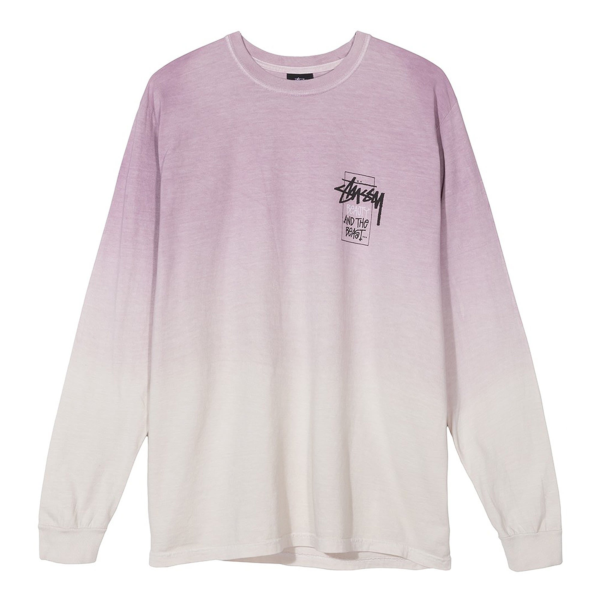 Stussy Offering Dip Dyed Longsleeve Tee Purple Longsleeves 1994371 / 0809 | Overkill