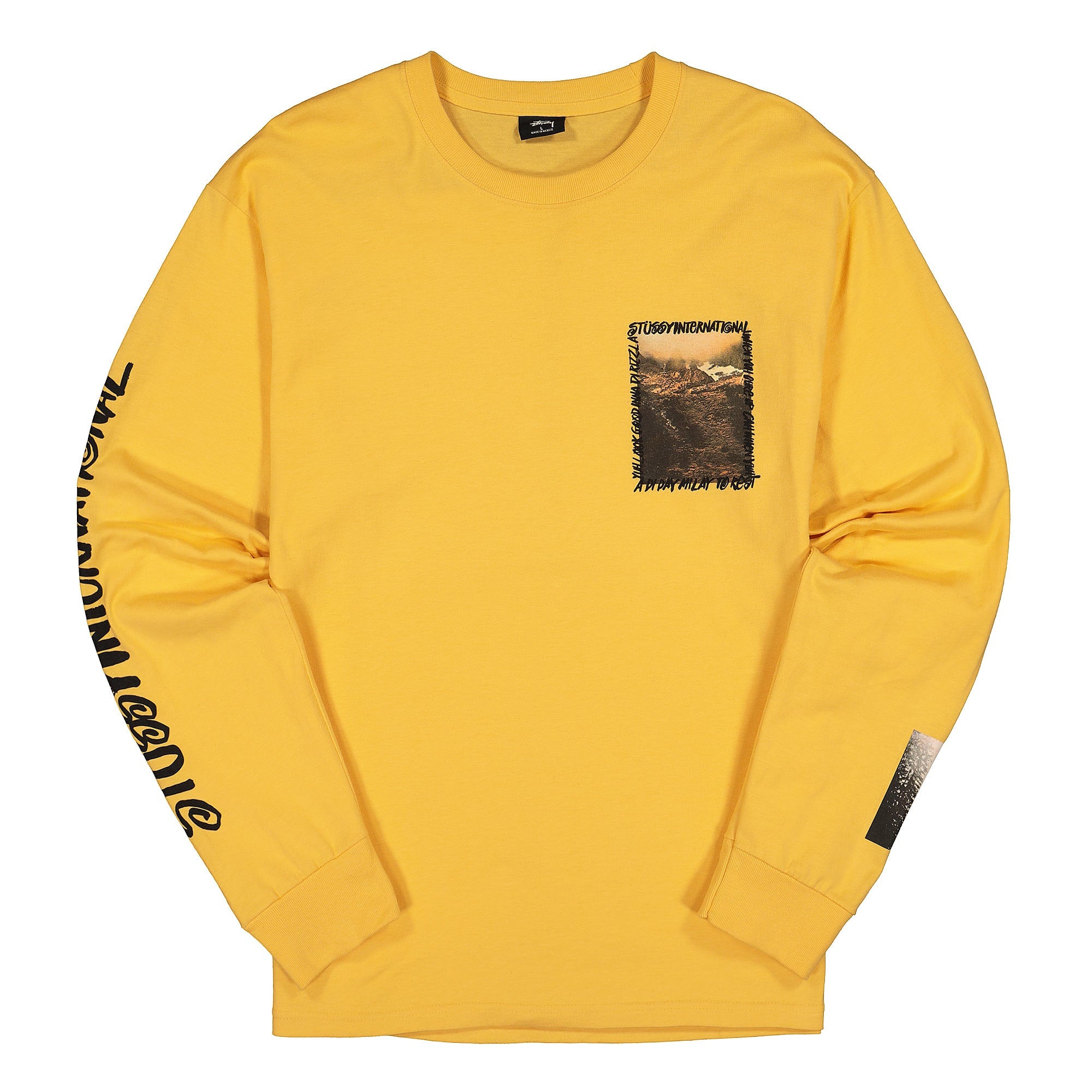 Stussy Great Outdoors Longsleeve Tee Orange Longsleeves 1994492 / 0602 | Overkill