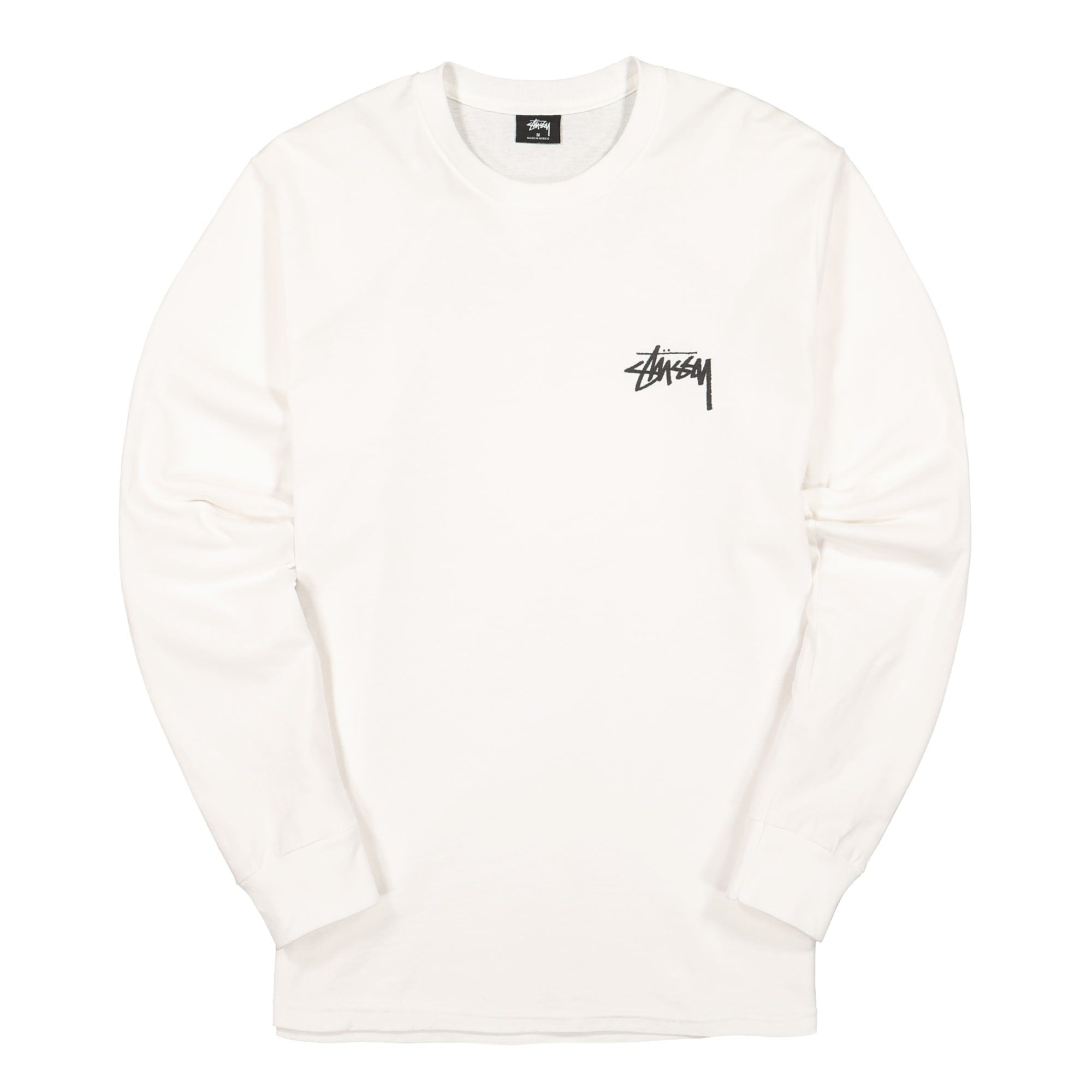 Stussy Lounge Longsleeve Tee White Longsleeves 1994494 / 1201 | Overkill