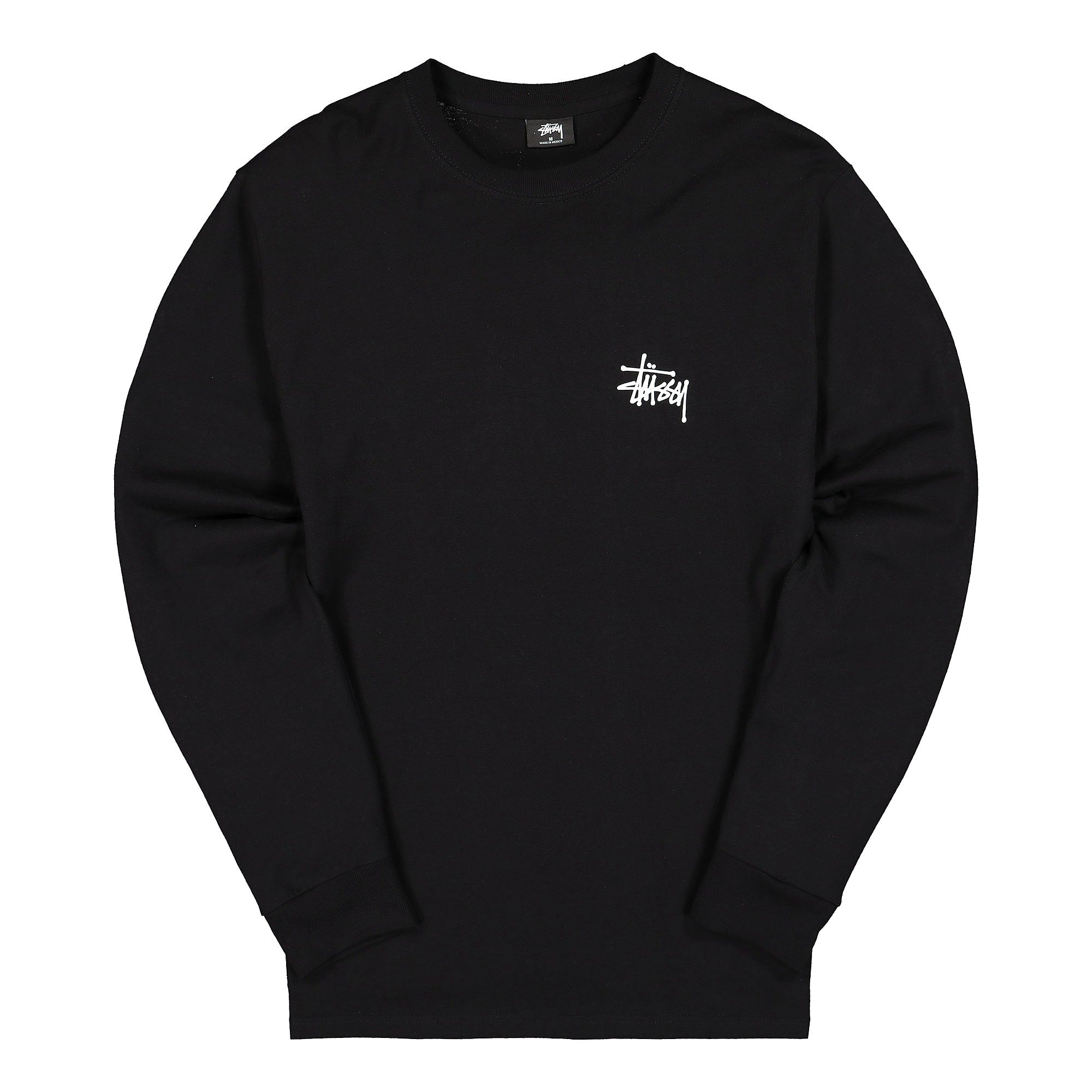 Stussy Basic Longsleeve Tee Black Longsleeves 1994535 / 0001 | Overkill