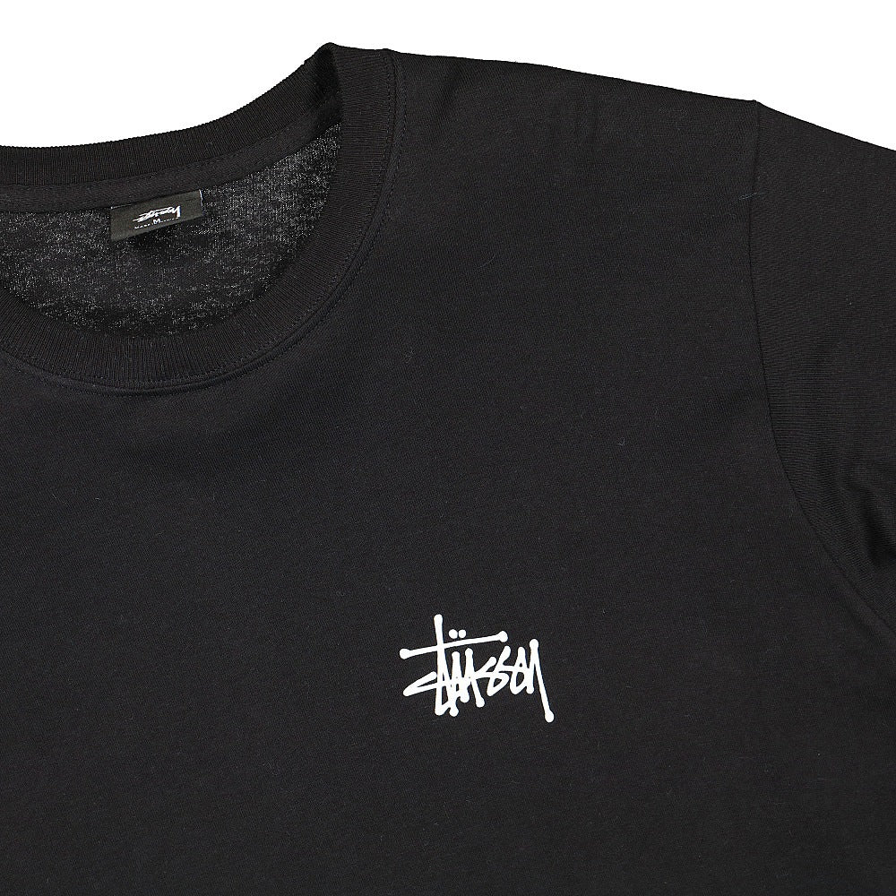 Stussy Ocular Longsleeve Tee Black Longsleeves Close-up | Overkill
