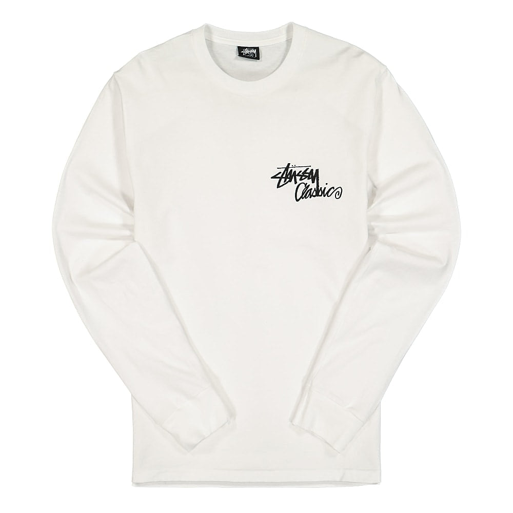 Stussy A Go-Go Longsleeve Tee White Longsleeves 1994678 / 1201 | Overkill