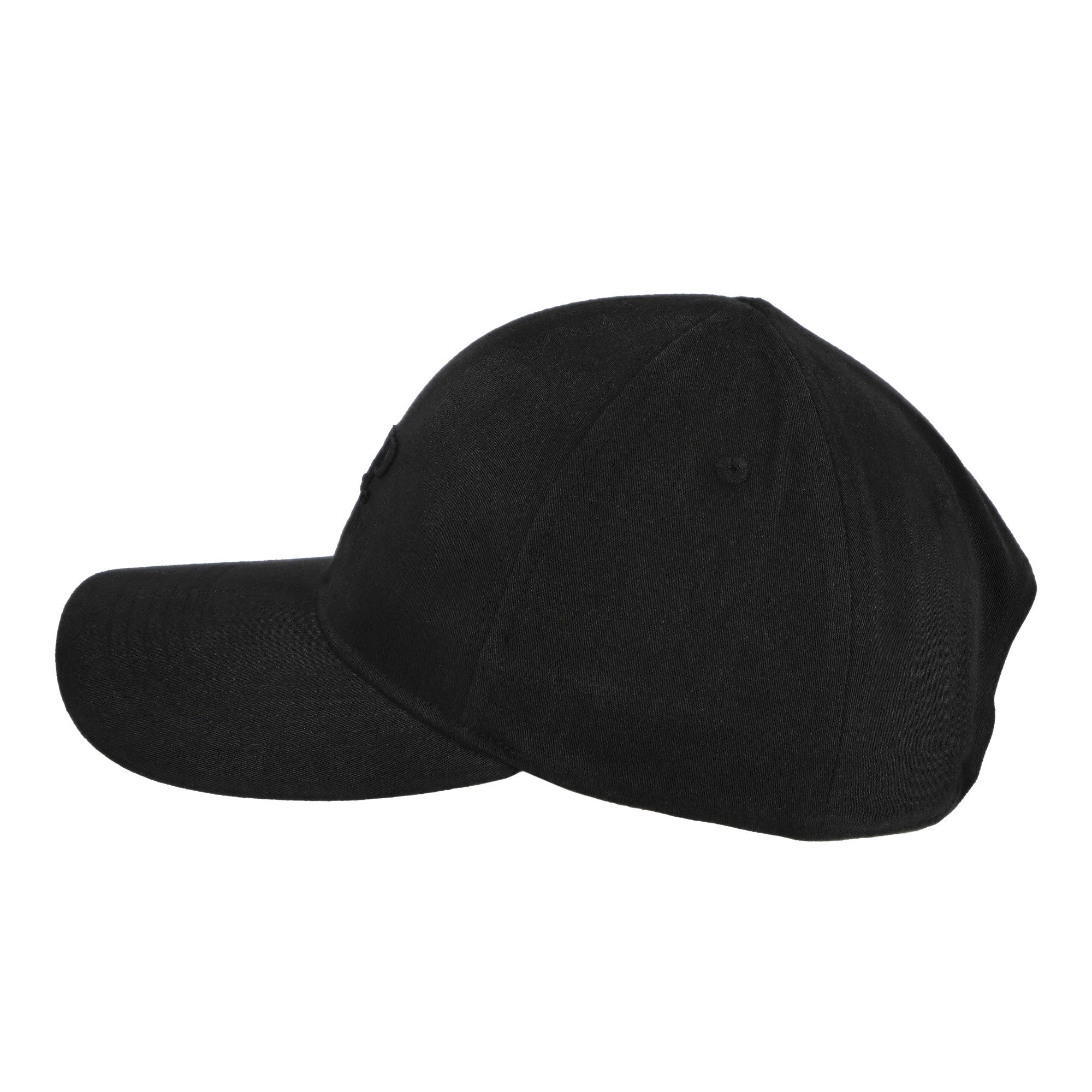 C.P. Company Gabardine Baseball Cap Black Caps 19CMAC225A-006288A 999 Close-up | Overkill