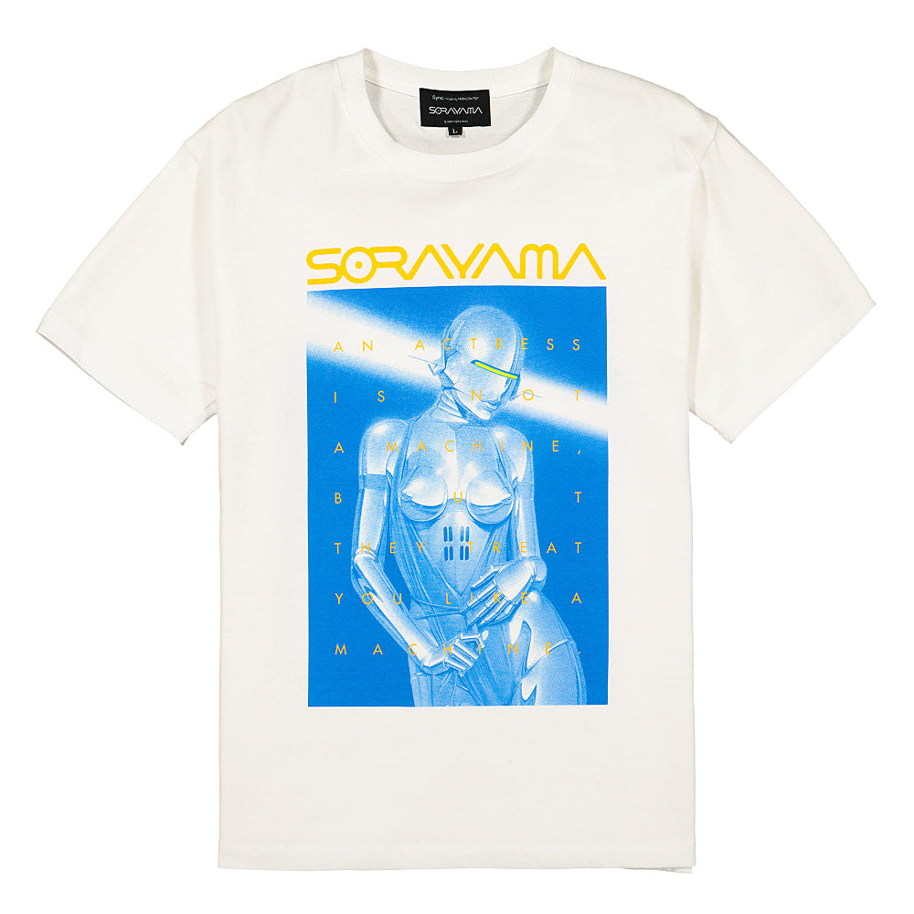 Sorayama Sexy Robot Tee White / Blue T-Shirts 19SC-HS-TE-0001 | Overkill