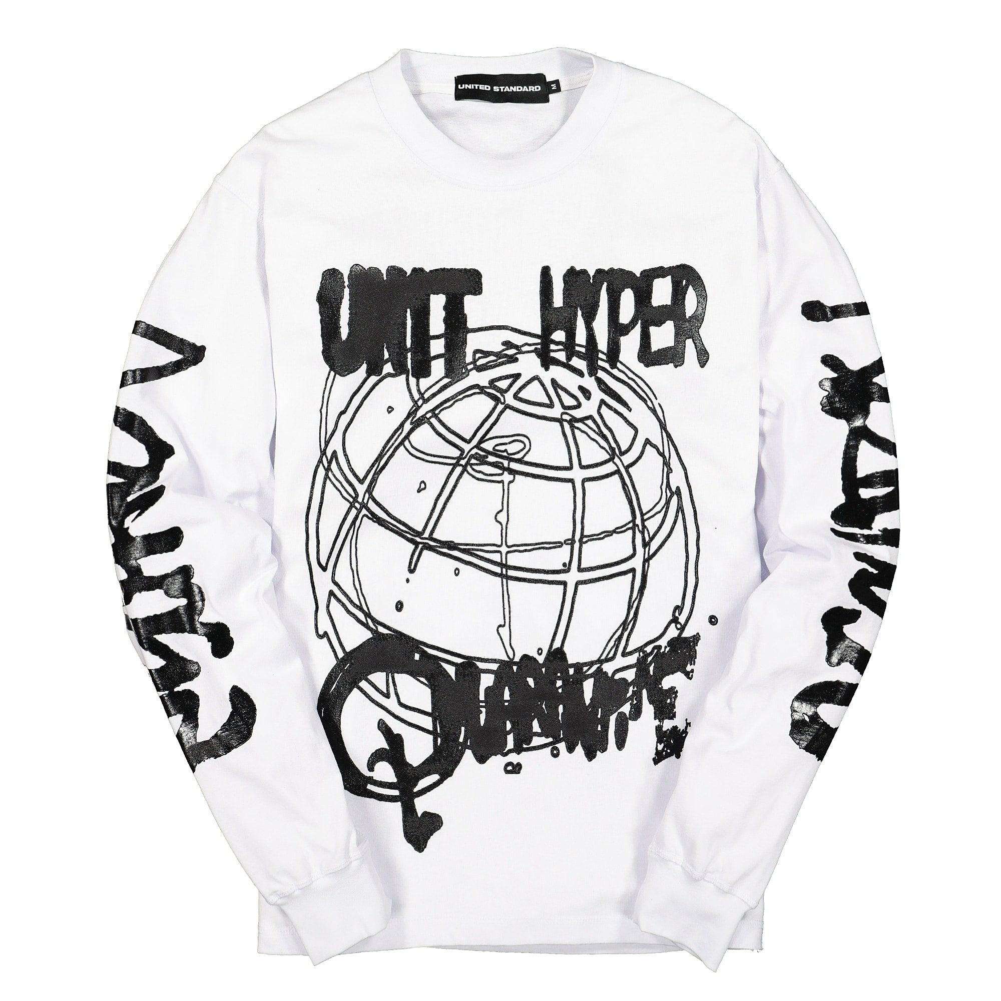 United Standard freetime long sleeve shirt White Shirts 19WUSLS15 / 005 White | Overkill