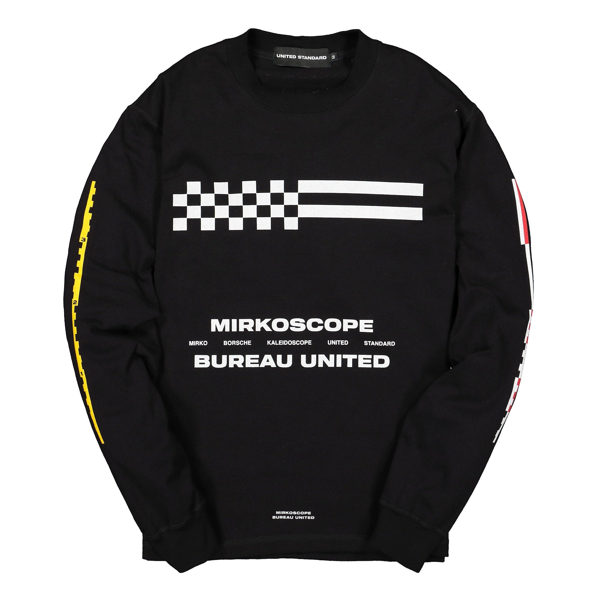United Standard mikroscope flags long sleeve shirt Black Shirts 19WUSLS25 / 003 | Overkill