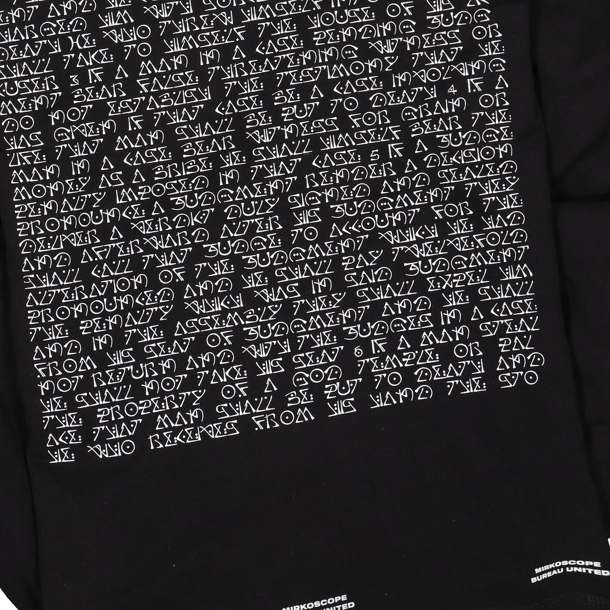 United Standard mikroscope flags long sleeve shirt Black Shirts Close-up | Overkill