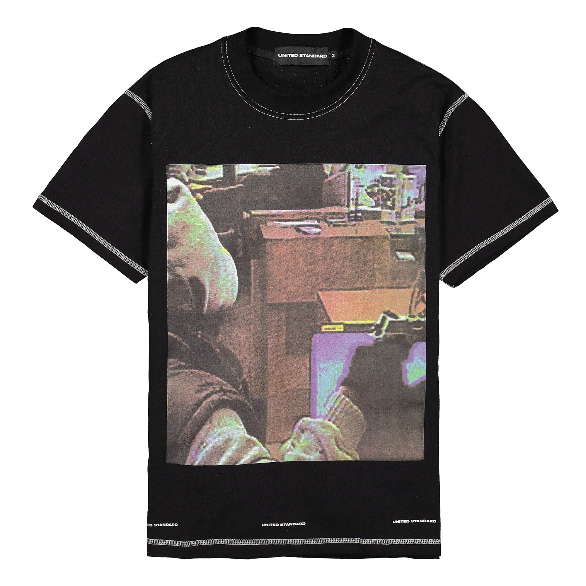 United Standard yoga t-shirt Black T-Shirts 19WUSTS07 / 003 Black | Overkill