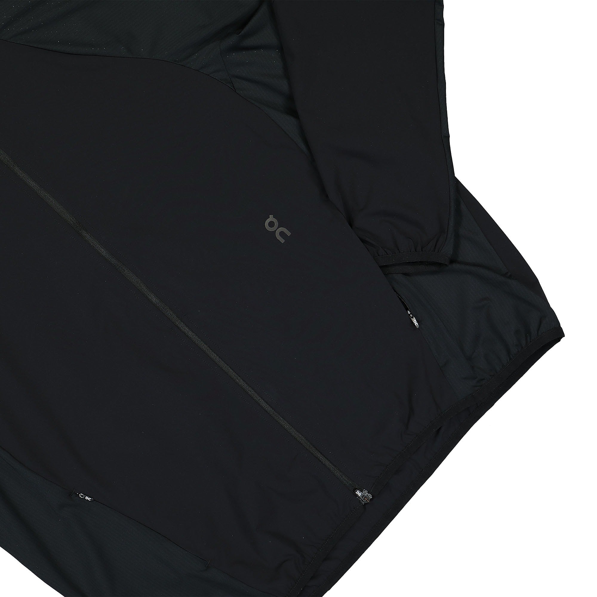 On Breaker Black Windbreaker Detailfoto | Overkill