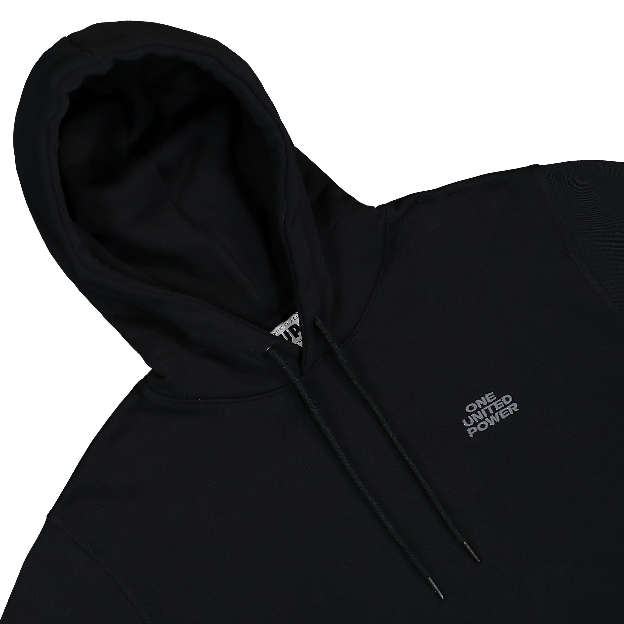 1UP Paris Regular Hoodie Black Hoodies Material | Overkill
