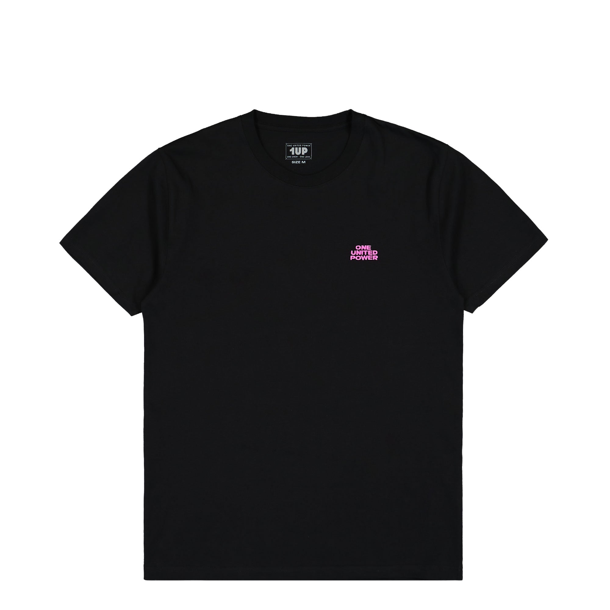 1UP Paris Basic Tee Black T-Shirts 1UPTSPAR | Overkill