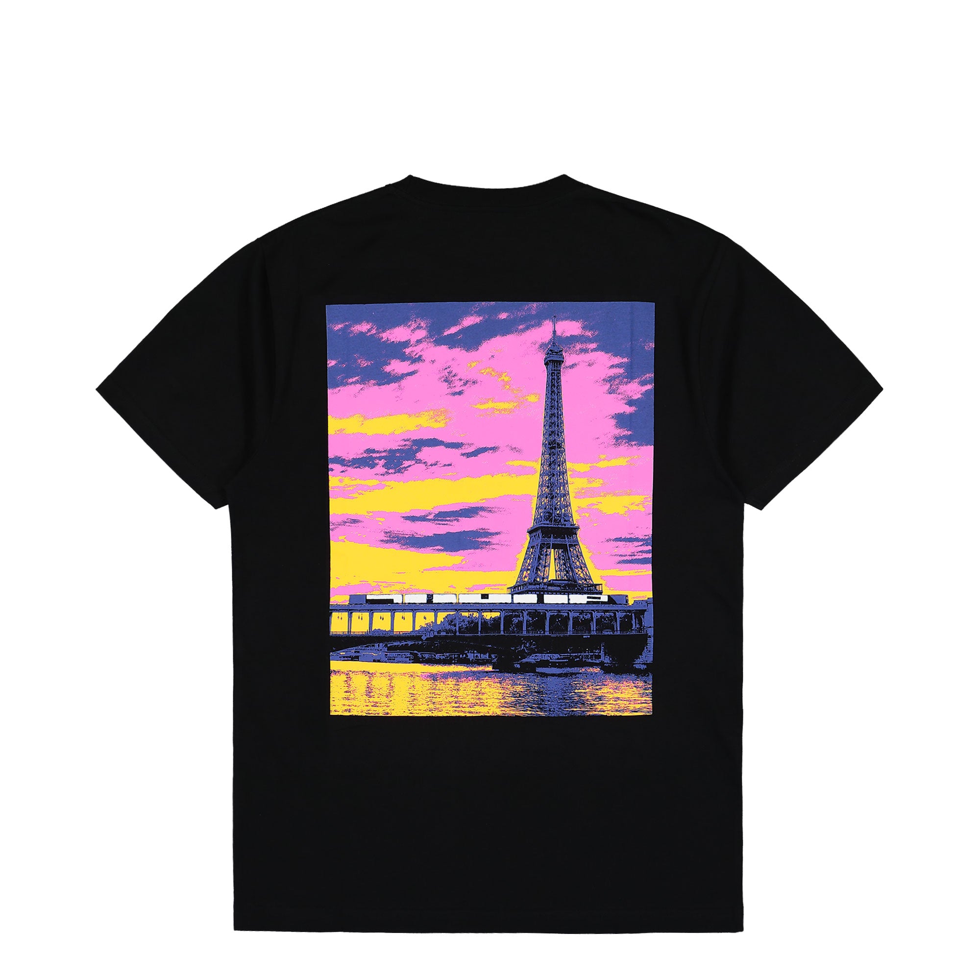 1UP Paris Basic Tee Black T-Shirts Close-up | Overkill