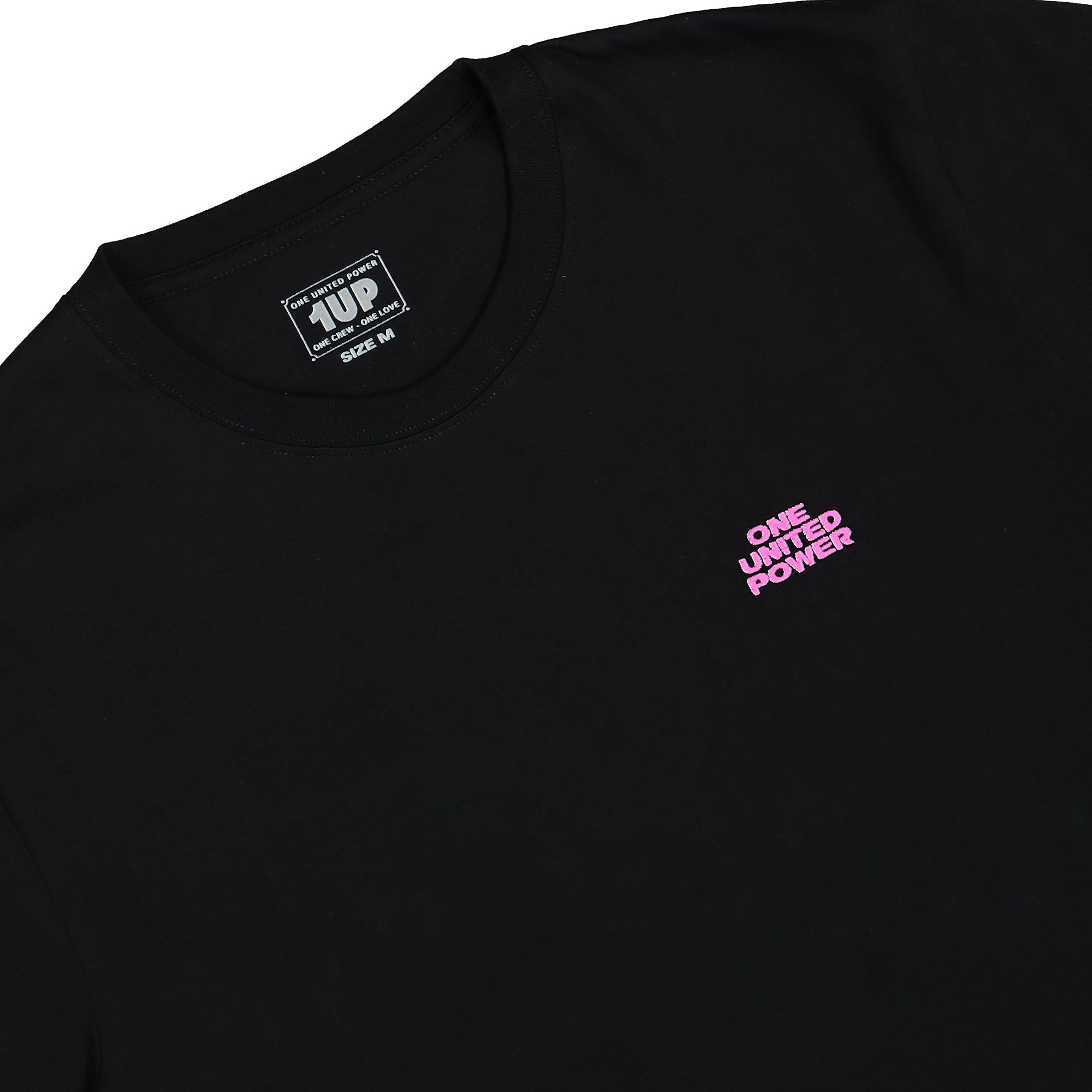 1UP Paris Basic Tee Black T-Shirts Material | Overkill