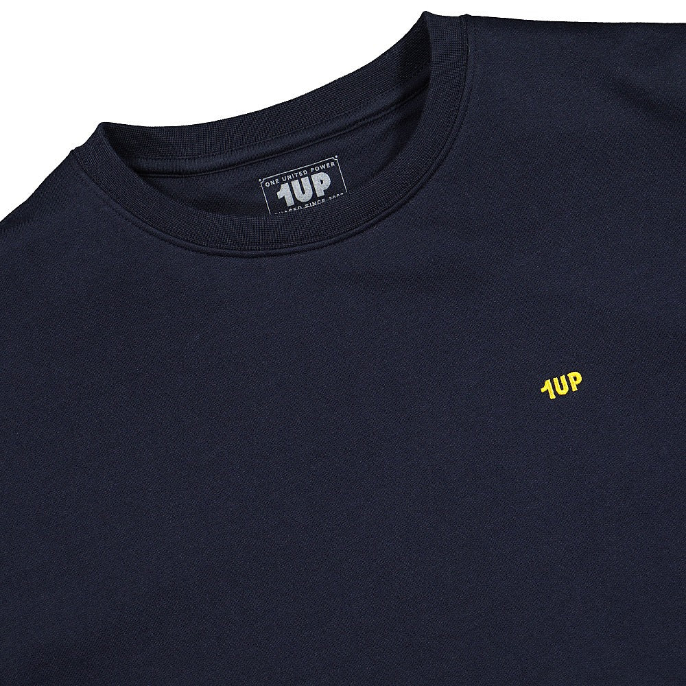 1UP Loves You Sweater Dark Blue Sweatshirts Close-up | Overkill