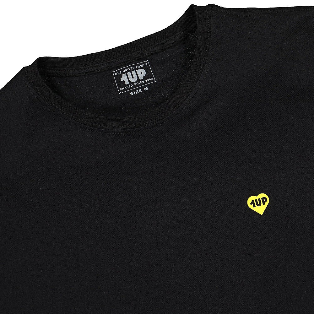 1UP Loves You T-Shirt Black T-Shirts Close-up | Overkill
