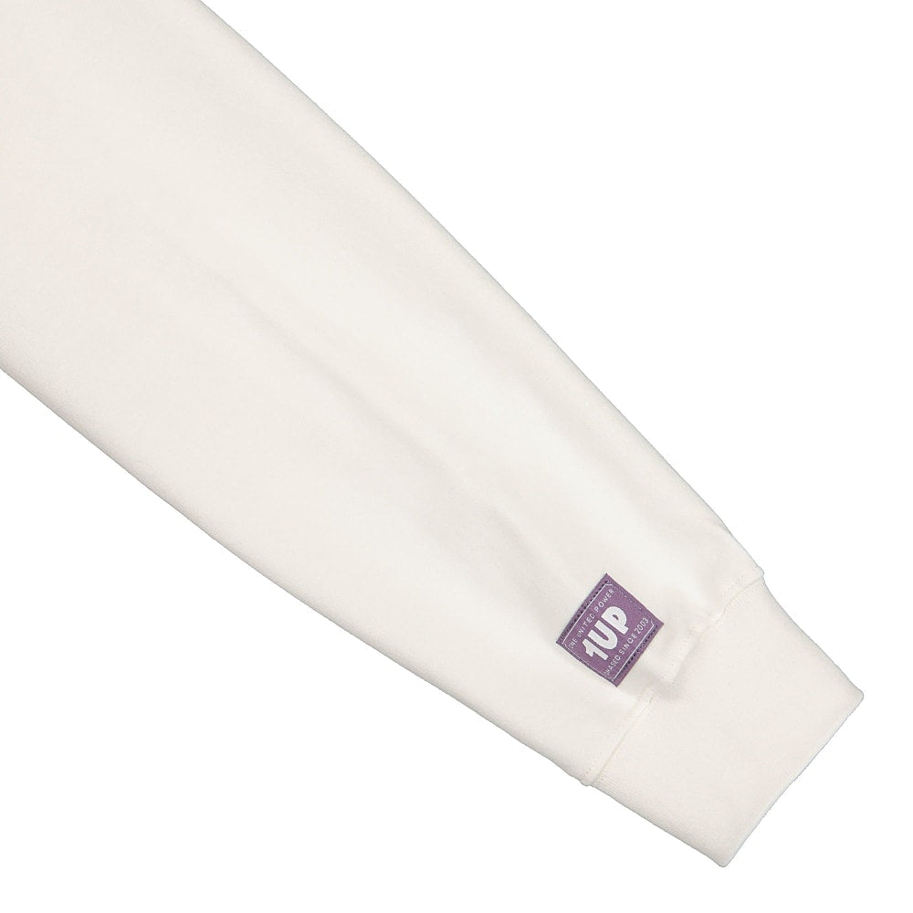 1UP Fade Runner Sweater Off White Sweatshirts Detailfoto | Overkill