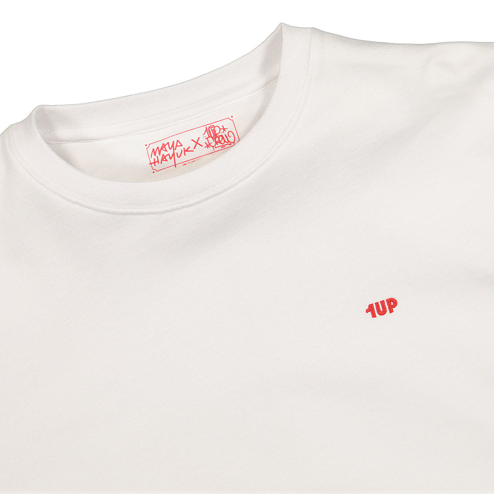 1UP Maja Hayuk x 1UP Sweater White Sweatshirts Close-up | Overkill