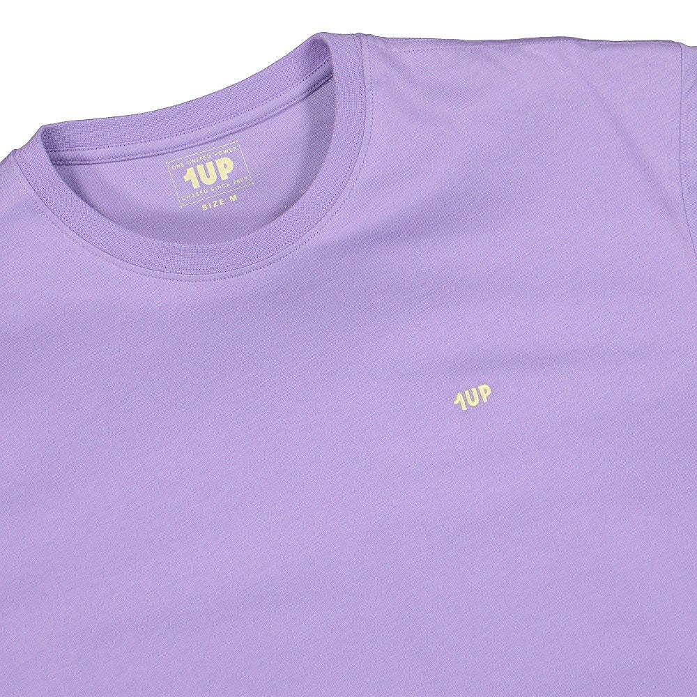 1UP Purple Power T-Shirt Lilac T-Shirts Close-up | Overkill
